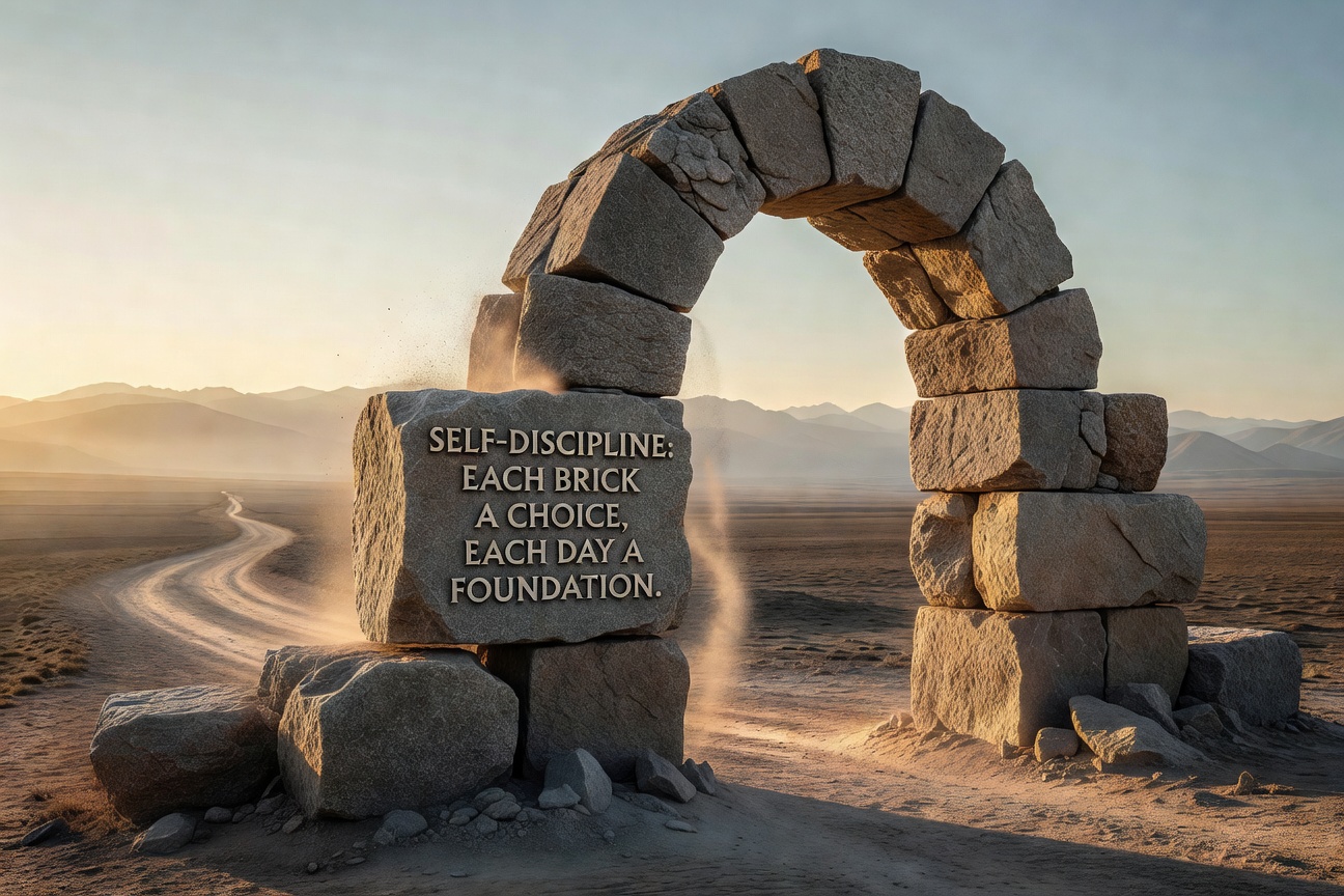 Self-discipline and motivation visual